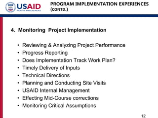 Reflections on challenges for program design and implementation