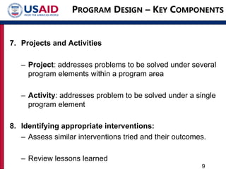 Reflections on challenges for program design and implementation