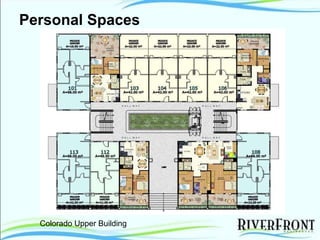 Personal Spaces Colorado Upper Building 