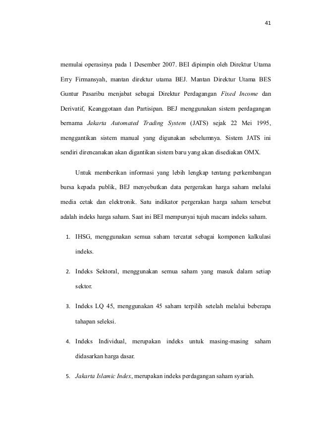 Scripless trading system adalah