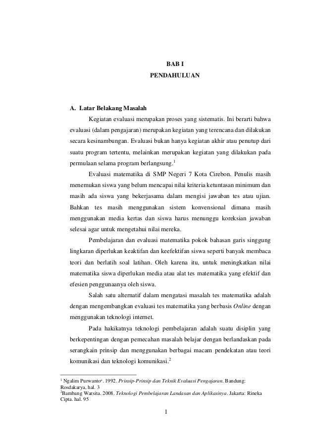 Skripsi Onwardono Rit Riyanto Pengembangan Tes Matematika Online Den