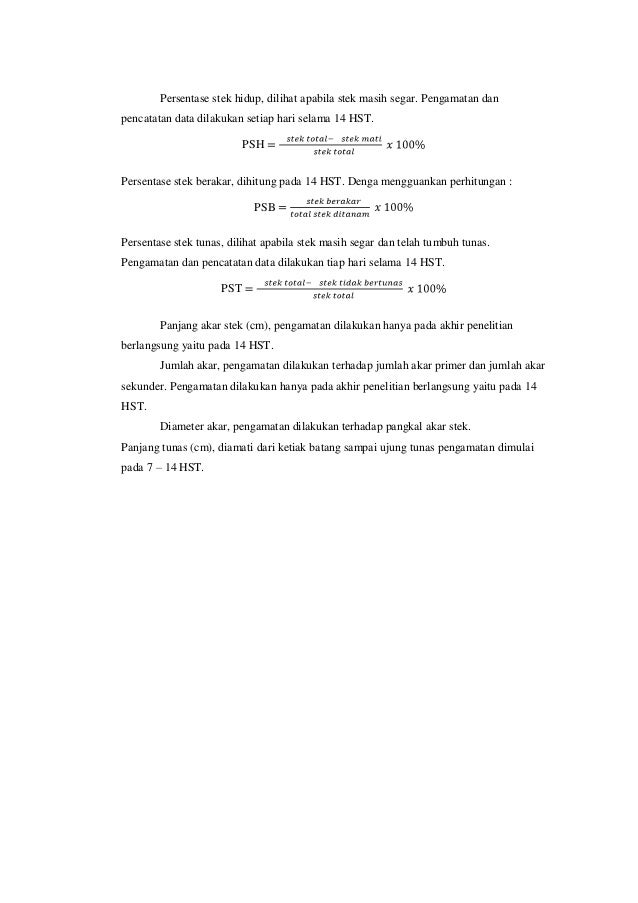 Skripsi Pertanian Agroteknologi