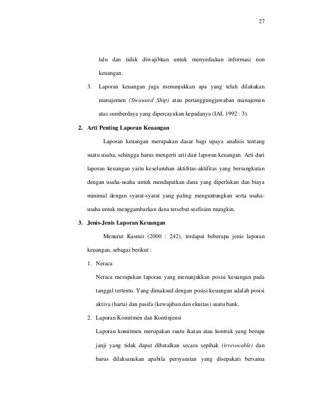 Skripsi Analisis Kinerja Keuangan Pada Bank Syariah