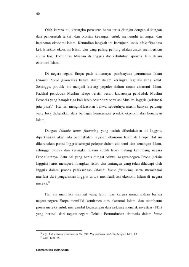 Kepentingan Inggris Dalam Menerapkan Sistem Ekonomi Islam 2004 2010