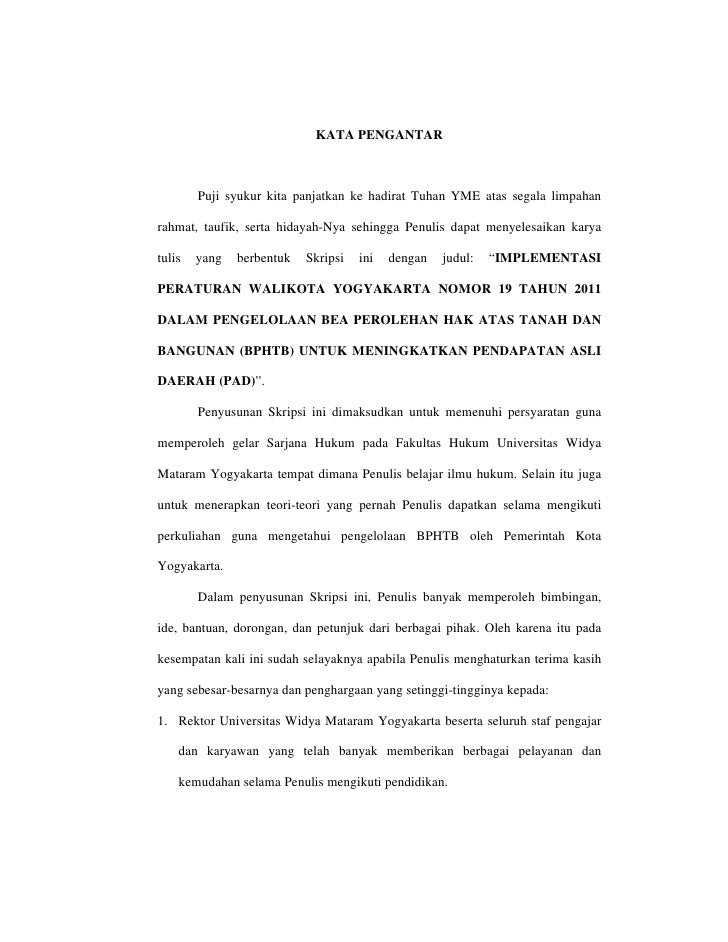 Skripsi Hukum Kenegaraan di Fakultas Hukum Universitas 
