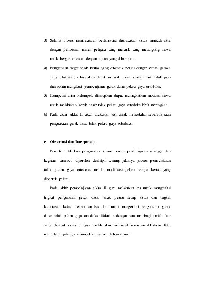 Variasi Latihan Dilakukan Dengan Tujuan Untuk