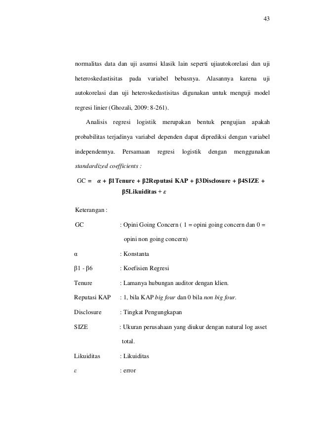 PENGARUH AUDIT TENURE, REPUTASI AUDITOR, DISCLOSURE 