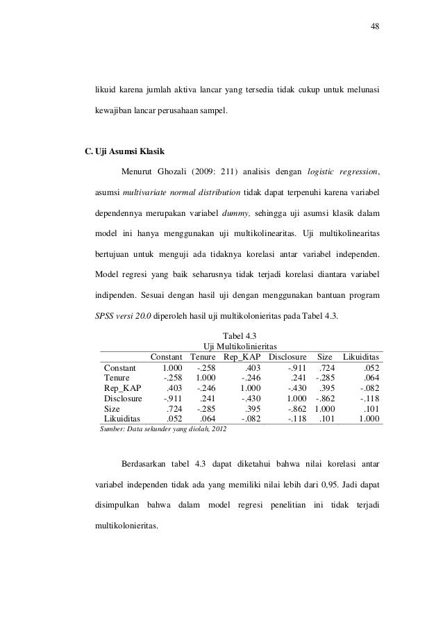 PENGARUH AUDIT TENURE, REPUTASI AUDITOR, DISCLOSURE 