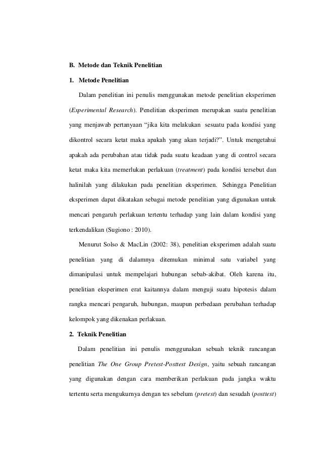 Contoh Skripsi Bab 1 2 3