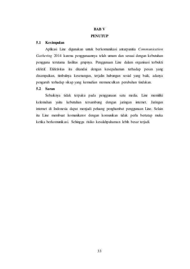 Proposal Skripsi Efektivitas Komunikasi Kelompok