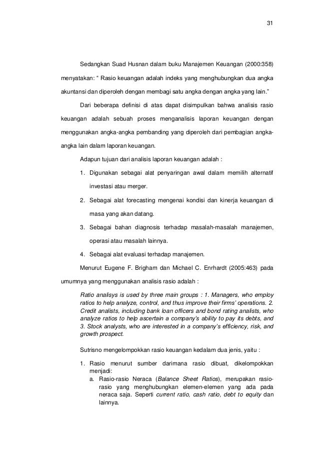 Skripsi Muhammad Ramlan Analisis Kesulitan Keuangan Financial Distre