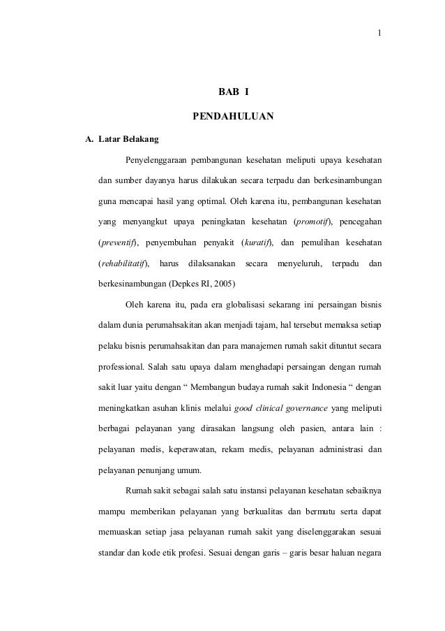 Skripsi Mutu Pelayanan Kab Bantaeng