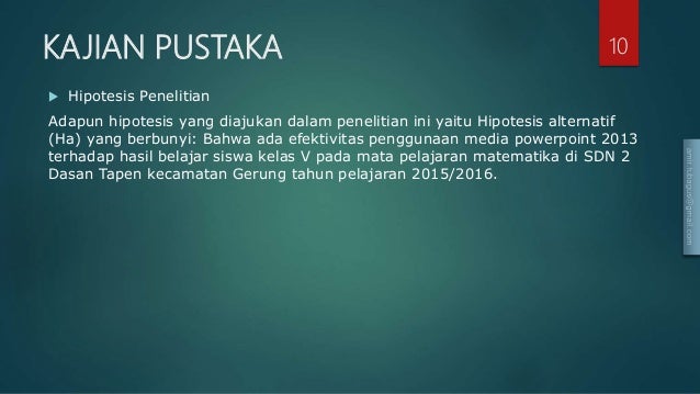 POWERPOINT ELEGAN UNTUK SEMINAR SKRIPSI