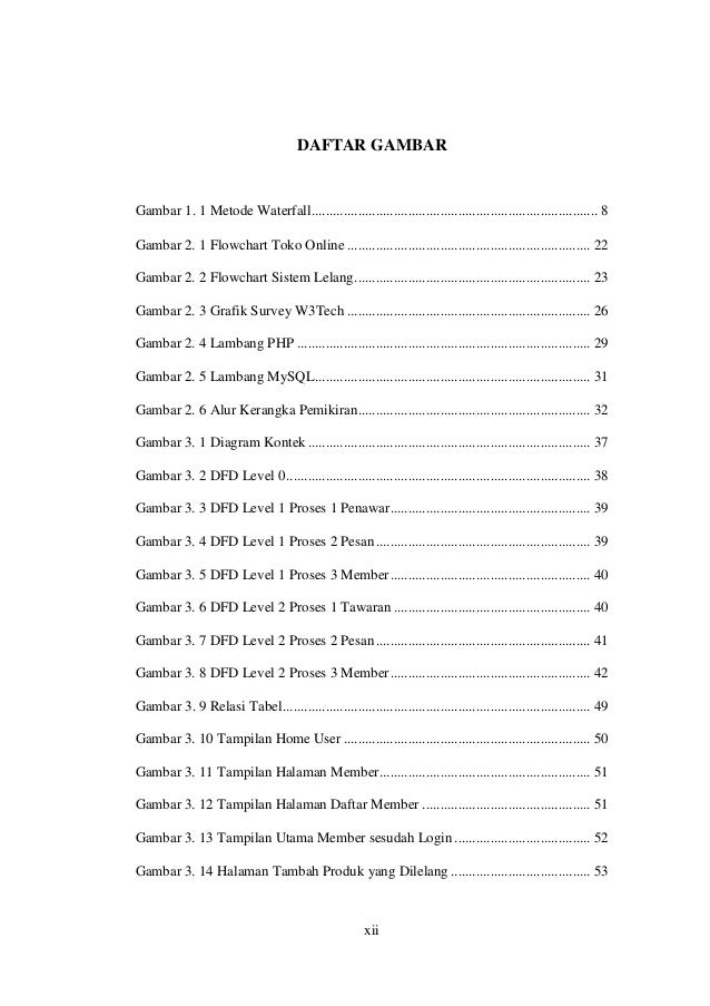 Contoh Kerangka Pemikiran Skripsi Teknik Informatika Ide