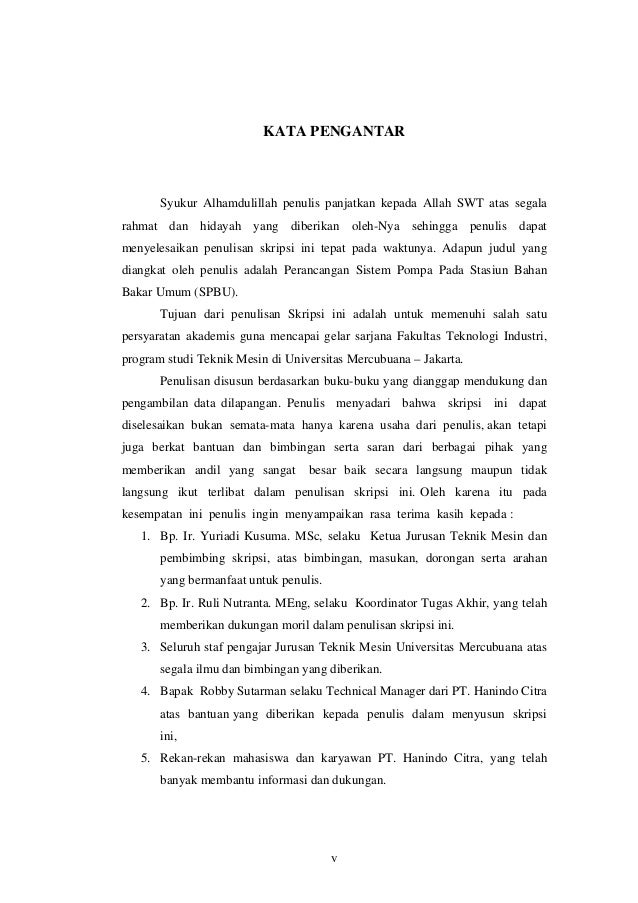 Contoh Kata Pengantar Proposal Skripsi Kuantitatif Penelitian Skripsi