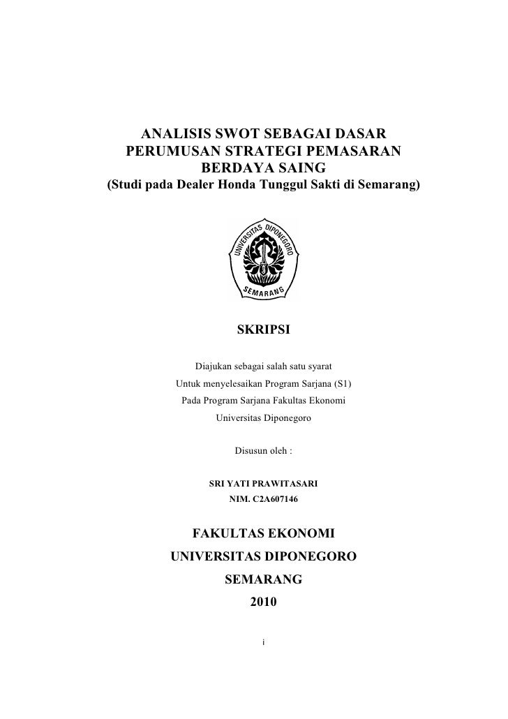 Judul Skripsi Ekonomi Syariah Terbaru 2018