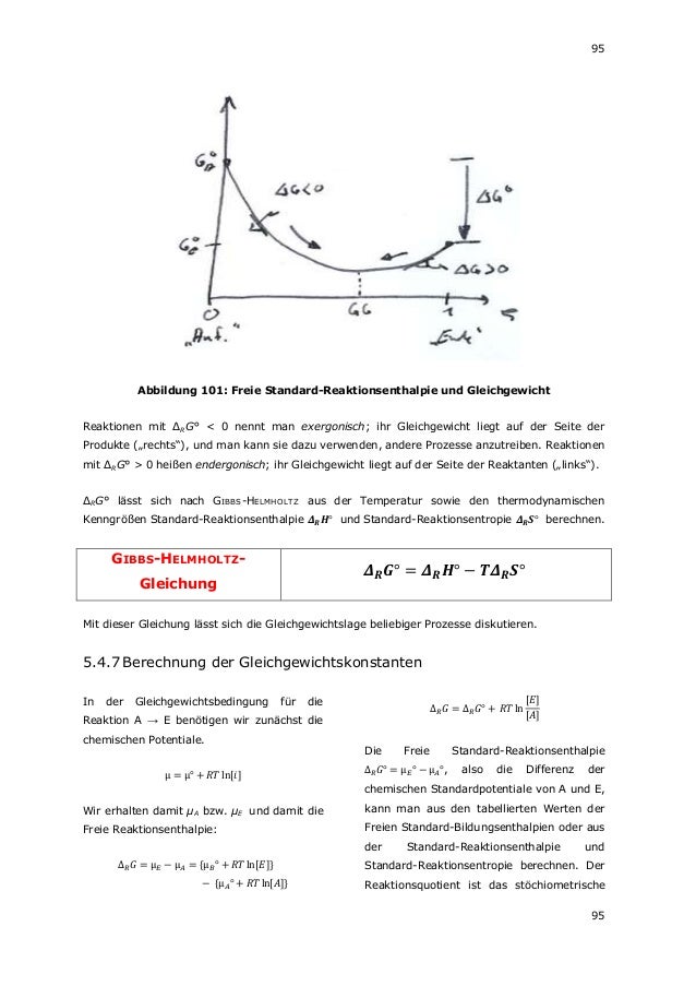 Grundlagen der physikalischen Chemie - Es gelten die ...