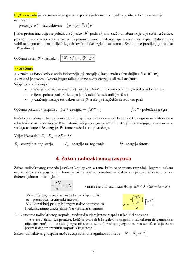 Definiranje izotopa