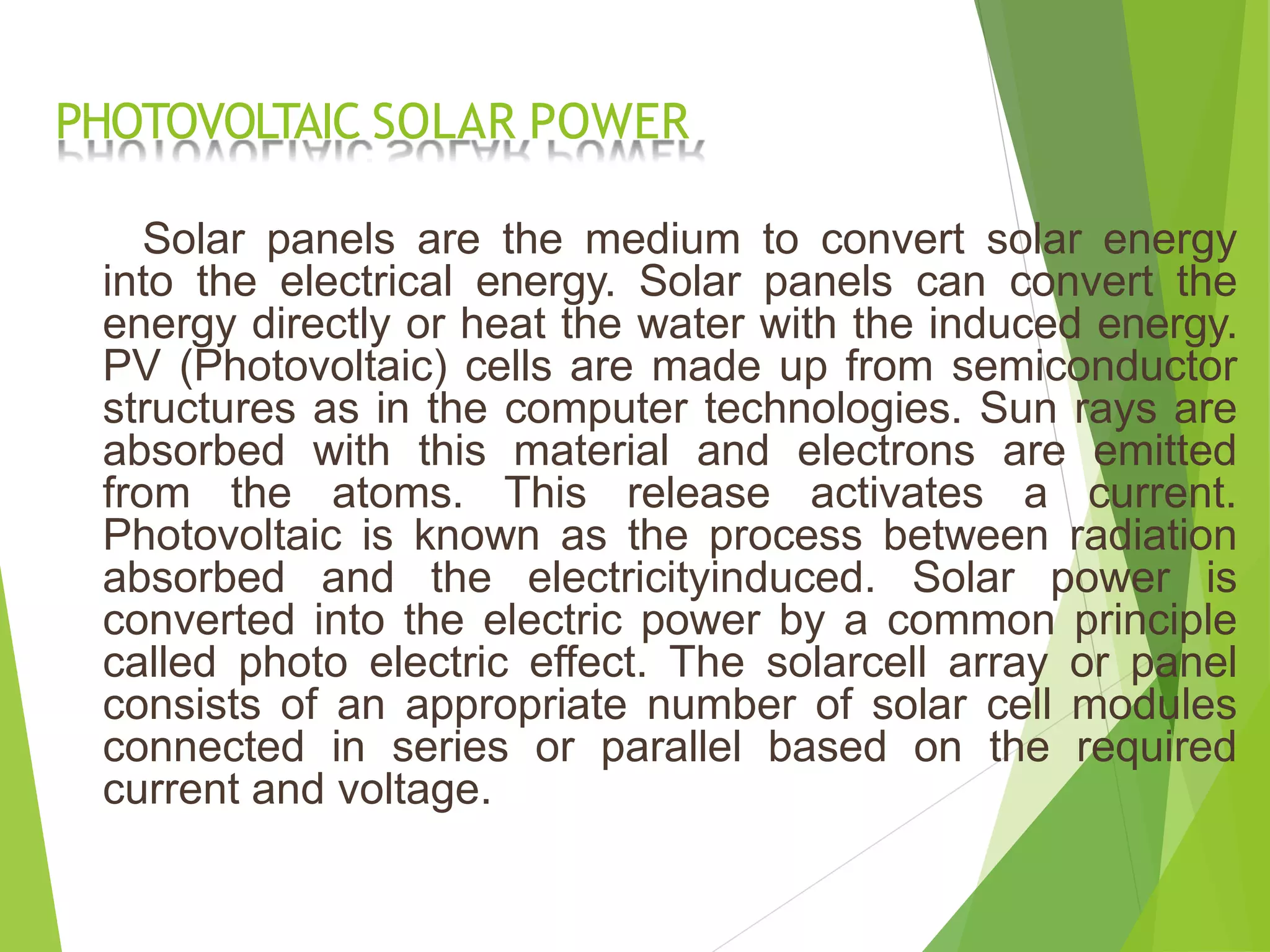 SOLAR PV-WIND HYBRID POWER GENERATION SYSTEM | PPTX