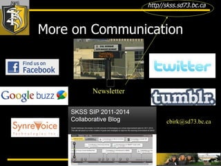 More on Communication [email_address] Newsletter 