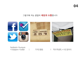 04
???? ?? ??? ??? ?????
Facebook+foursqure
+instagram+twitter ? ????? l ?????,+?????
 