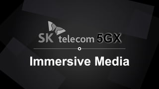 5GX
Immersive Media
 