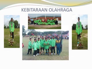 KEBITARAAN OLAHRAGA

Nurul Huda Bt Zainol Razak

Peserta Terbaik
2009,2010,1011
Olahragawati MSSDT 2011

Mohd Faris B Ibrahim
Peserta Terbaik 2011
Olahragawan 2011

 