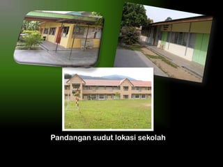 Pandangan sudut lokasi sekolah

 