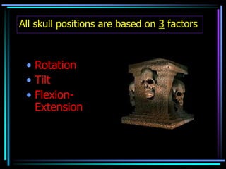 Skull radiography | PPTX