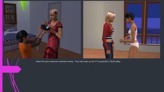 Meet the post-makeover Hamilton family. They will make up the 5th household in Skull Valley.
 