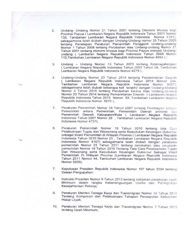 Sk Ump 2016 Papua Barat Pdf