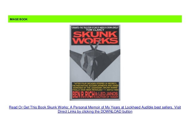 Skunk Works: A Personal Memoir of My Years at Lockheed Audible best sellers