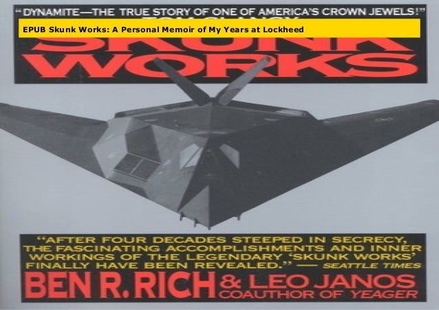 EPUB Skunk Works: A Personal Memoir of My Years at Lockheed