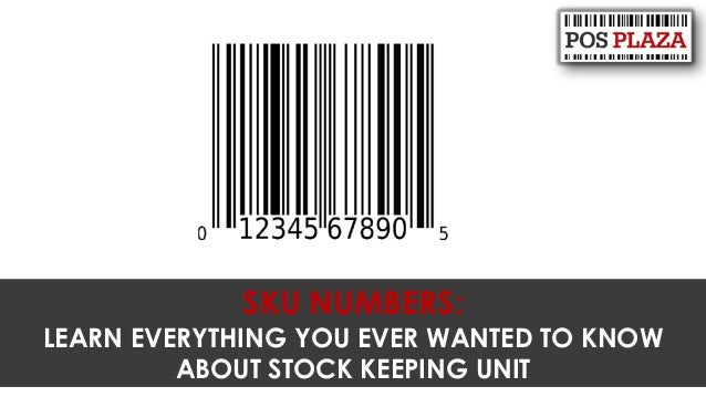 shoe sku number