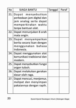 Sku siaga