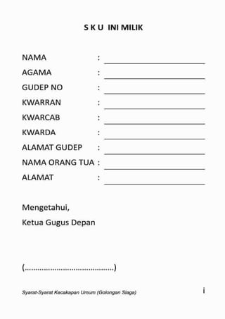 Sku siaga