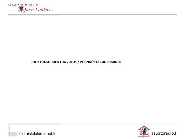 Perukirja sukuselvitys Perukirja sukuselvitys