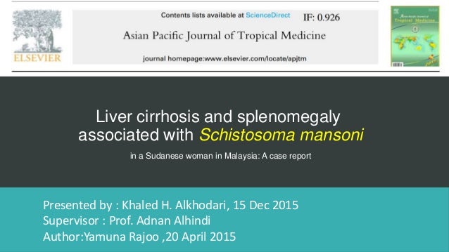 Parasite schistosoma image