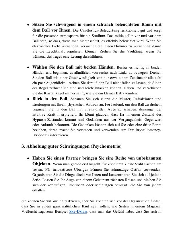 Sky Dylan Schritte Um Ein Psychischer Leser Zu Werden