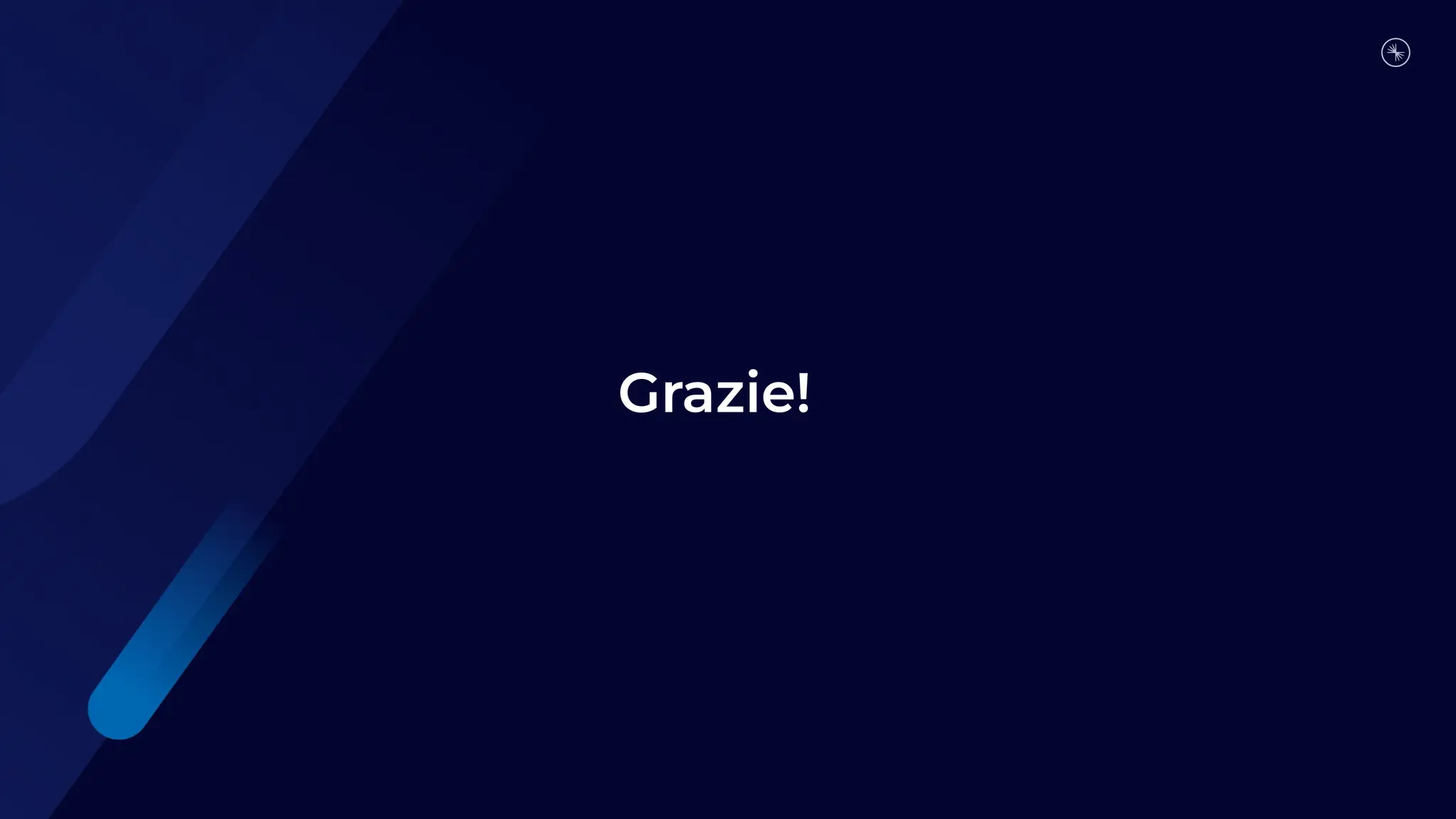 Grazie!
 