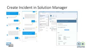 Create Incident in Solution Manager
 