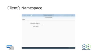 Client’s Namespace
 