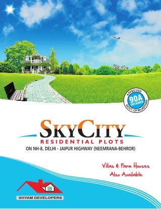 Sky City Plots resale Start,8459137252