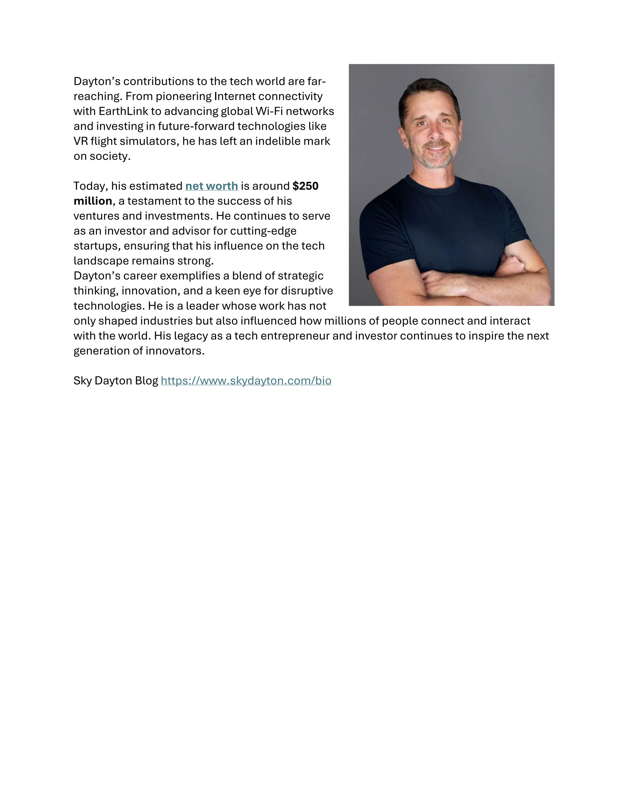 Sky Dayton Business Background, Family, Net Worth, Wife, House PDF