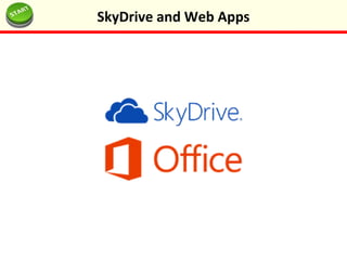 SkyDrive and Web Apps
 