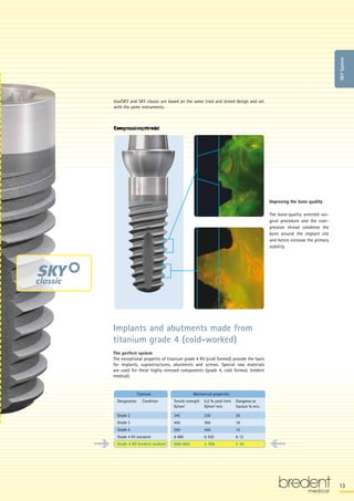 SKY Implant System Catalog | PDF