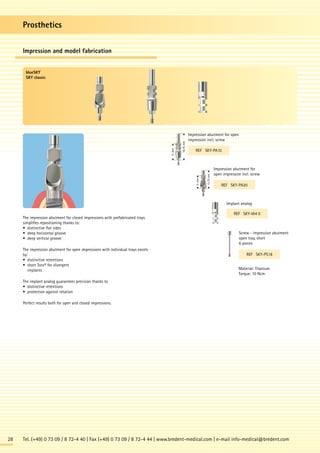 SKY Implant System Catalog | PDF
