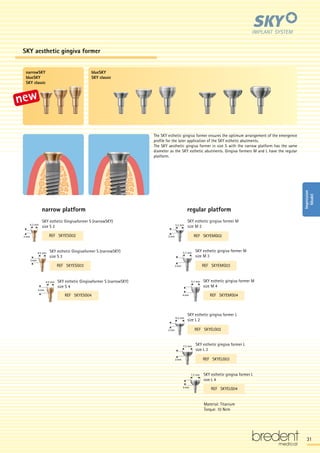 SKY Implant System Catalog | PDF
