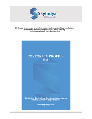 SkyIndya Corporate Profile 2015