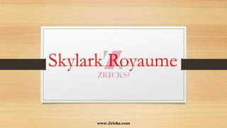 Skylark Royaume
www.Zricks.com
 